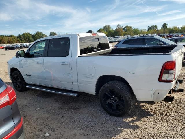 1C6SRFMT0MN663350 - 2021 RAM 1500 BIG HORN/LONE STAR WHITE photo 2