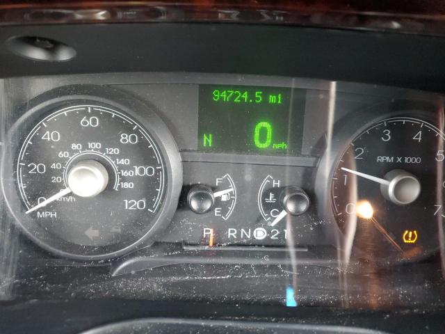 2L1FL8JWXBX758206 - 2011 LINCOLN TOWN CAR EXECUTIVE Սև լուսանկար 9