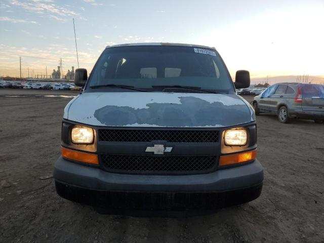 1GCSGAFX5B1159320 - 2011 CHEVROLET EXPRESS G1 WHITE photo 5