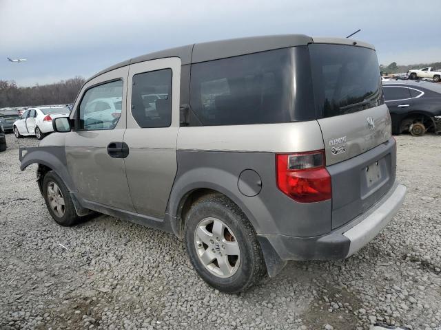 5J6YH28554L031718 - 2004 HONDA ELEMENT EX TAN photo 2