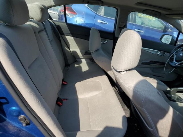 19XFB2F86DE078163 - 2013 HONDA CIVIC EX BLUE photo 10