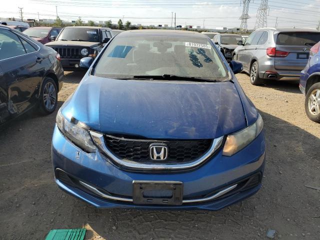 19XFB2F86DE078163 - 2013 HONDA CIVIC EX BLUE photo 5