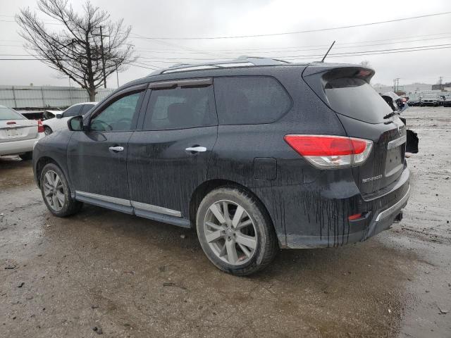 5N1AR2MN8DC669287 - 2013 NISSAN PATHFINDER S BLACK photo 2