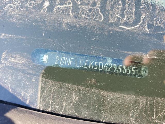 2GNFLCEK5D6295355 - 2013 CHEVROLET EQUINOX LS BLACK photo 12