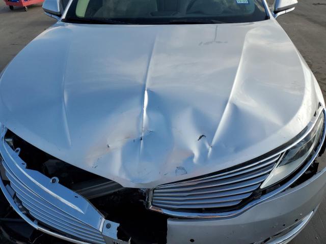 3LN6L2JK7ER804831 - 2014 LINCOLN MKZ SILVER photo 11