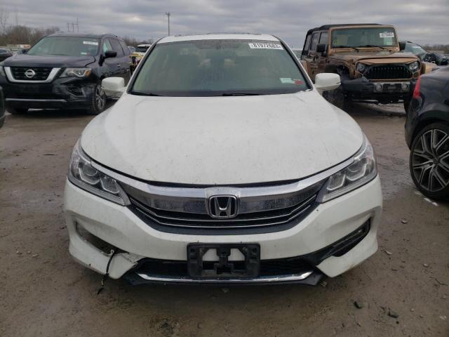 1HGCR2F87GA008131 - 2016 HONDA ACCORD EXL WHITE photo 5