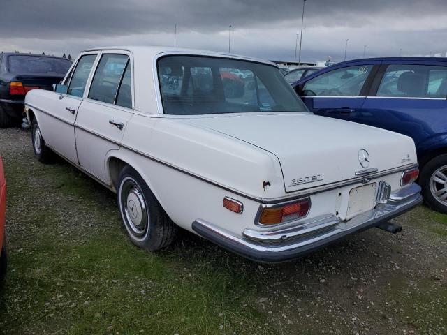 10806712002387 - 1972 MERCEDES-BENZ 280 SE WHITE photo 2