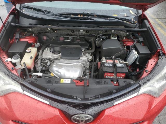 JTMRFREV1HJ161302 - 2017 TOYOTA RAV4 XLE RED photo 12