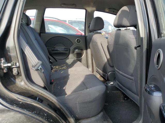 KL1TD666X7B781423 - 2007 CHEVROLET AVEO BASE შავი ფოტო 10