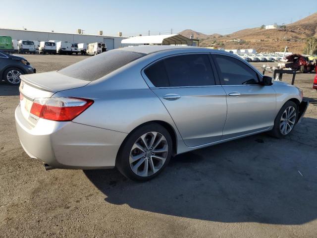 1HGCR2F5XEA247661 - 2014 HONDA ACCORD SPORT SILVER photo 3