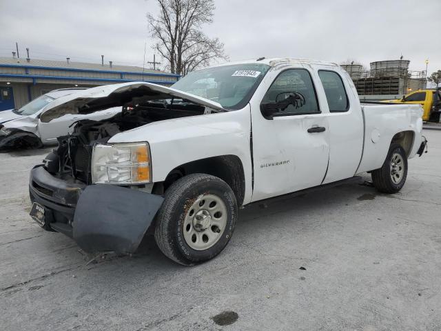 1GCSCPEXXAZ224596 - 2010 CHEVROLET SILVER1500 C1500 WHITE photo 1