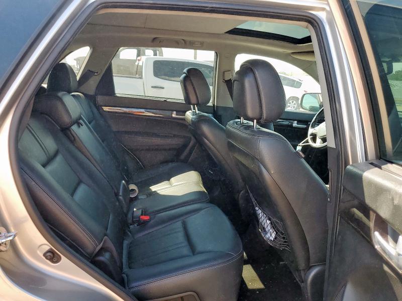 5XYKU4A73EG458052 - 2014 KIA SORENTO EX SILVER photo 10