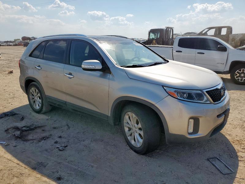 5XYKU4A73EG458052 - 2014 KIA SORENTO EX SILVER photo 4