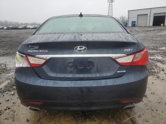 5NPEC4AB4CH334043 - 2012 HYUNDAI SONATA SE BLUE photo 6