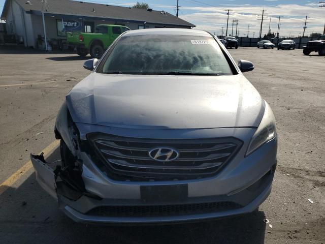 5NPE34AF5FH095903 - 2015 HYUNDAI SONATA SPORT SILVER photo 5