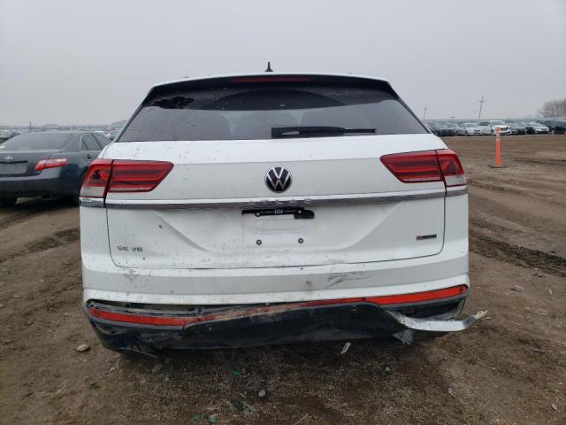 1V26E2CA0LC209087 - 2020 VOLKSWAGEN ATLAS CROS SE WHITE photo 6