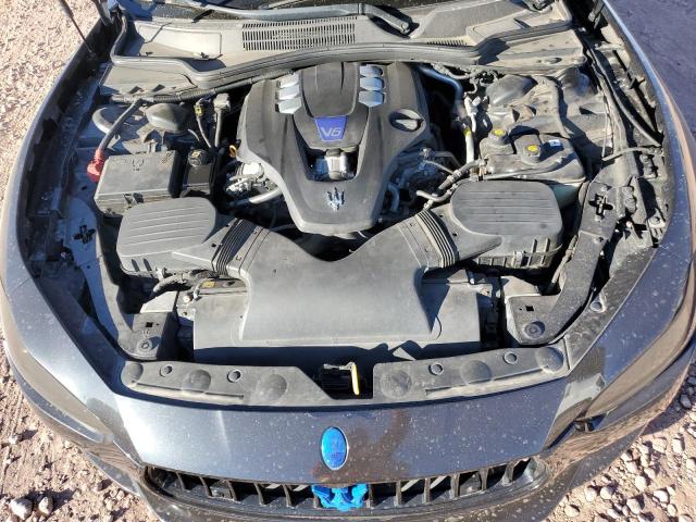 ZAM57RTA4F1144353 - 2015 MASERATI GHIBLI S BLACK photo 11