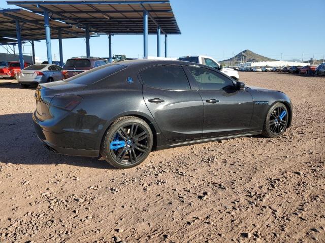 ZAM57RTA4F1144353 - 2015 MASERATI GHIBLI S BLACK photo 3