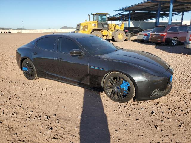 ZAM57RTA4F1144353 - 2015 MASERATI GHIBLI S BLACK photo 4