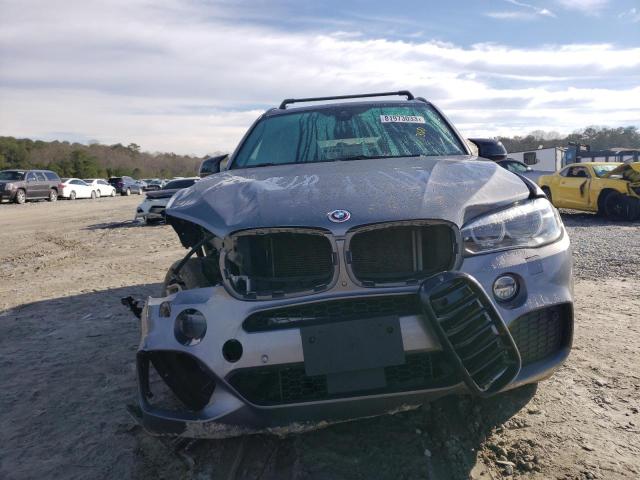 5UXKR0C55E0H15757 - 2014 BMW X5 XDRIVE35I GRAY photo 5