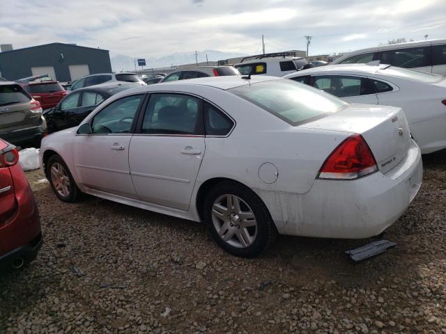 2G1WG5E38D1101568 - 2013 CHEVROLET IMPALA LT WHITE photo 2