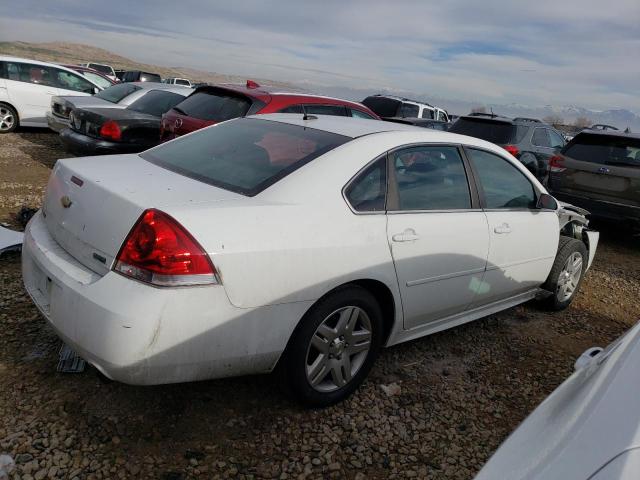 2G1WG5E38D1101568 - 2013 CHEVROLET IMPALA LT WHITE photo 3