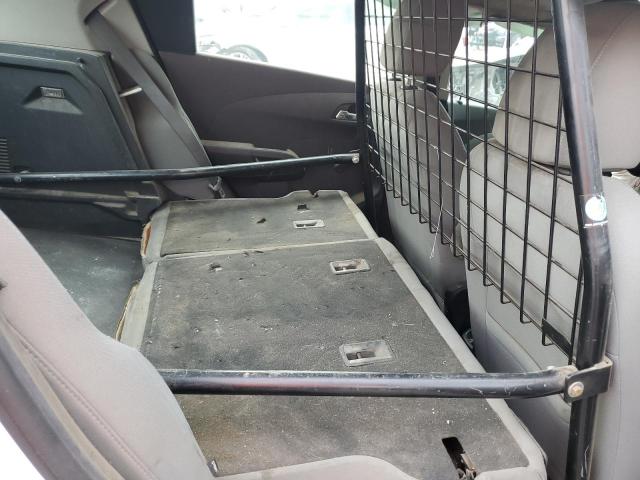 1G1JA6SH2D4228130 - 2013 CHEVROLET SONIC LS 白色 照片 10