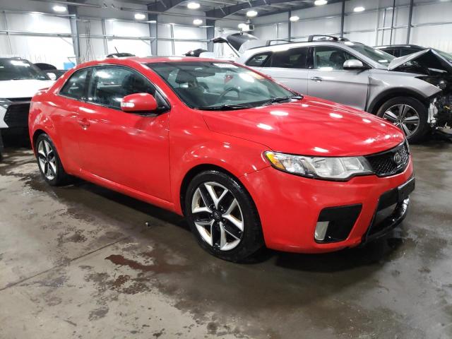 KNAFW6A35A5158923 - 2010 KIA FORTE SX RED photo 4