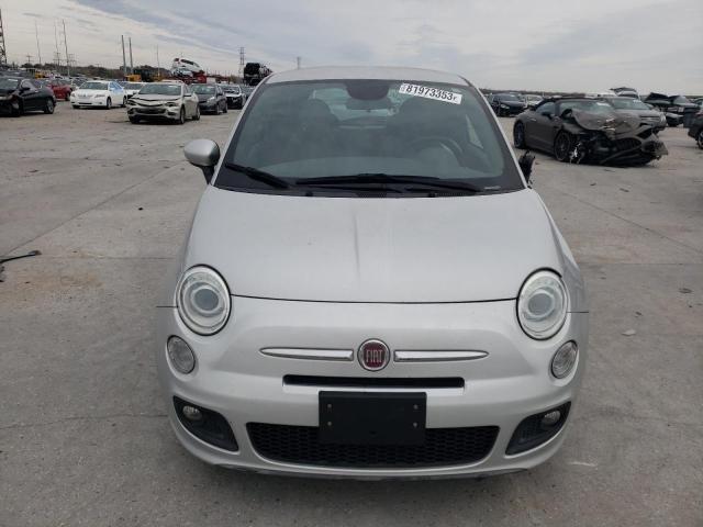 3C3CFFBR8ET291937 - 2014 FIAT 500 SPORT SILVER photo 5