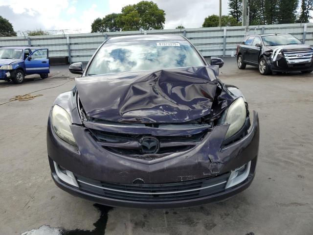 1YVHZ8CH8B5M21778 - 2011 MAZDA 6 I PURPLE photo 5