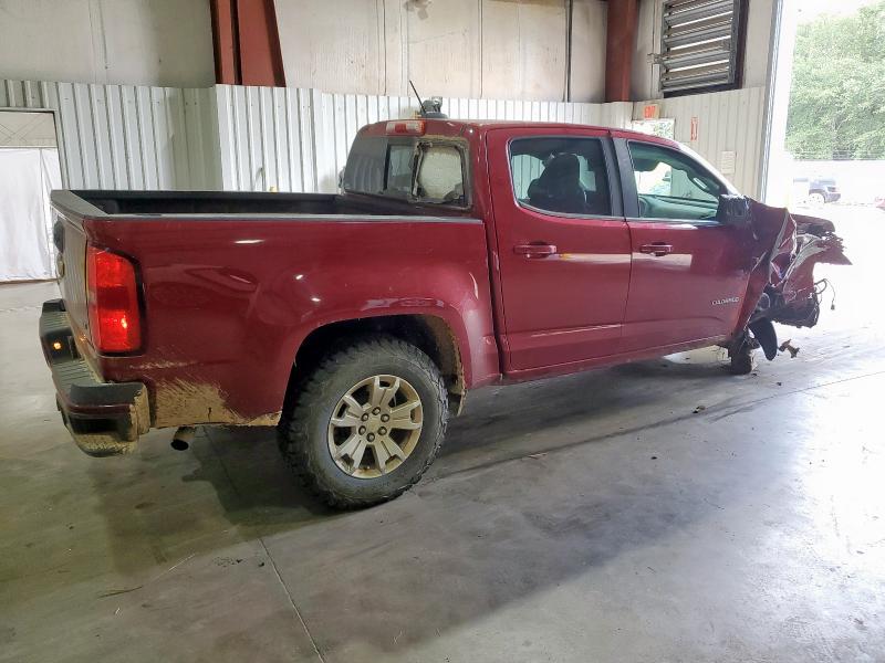 1GCGSCEN3H1188341 - 2017 CHEVROLET COLORADO LT BURGUNDY photo 3