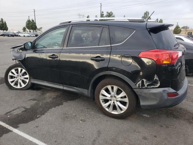 2T3YFREV7EW102330 - 2014 TOYOTA RAV4 LIMITED BLACK photo 2