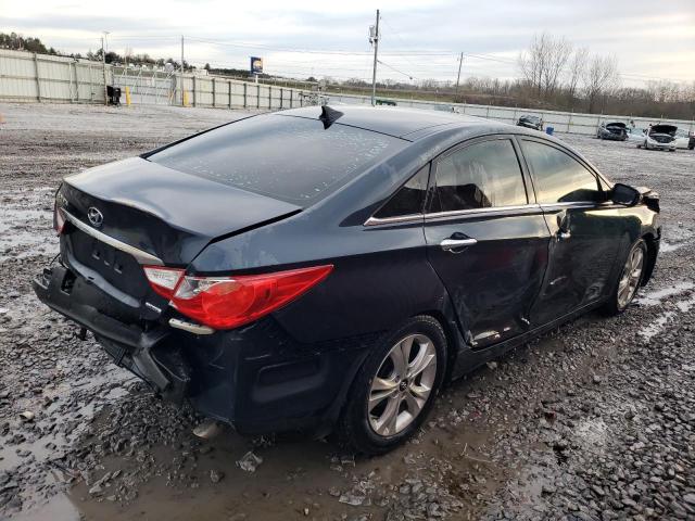 5NPEC4ACXDH570500 - 2013 HYUNDAI SONATA SE BLACK photo 3