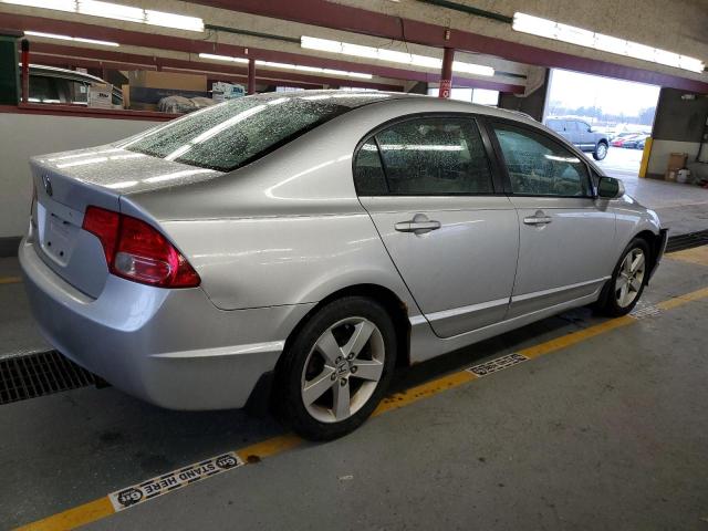 1HGFA16876L036738 - 2006 HONDA CIVIC EX SILVER photo 3