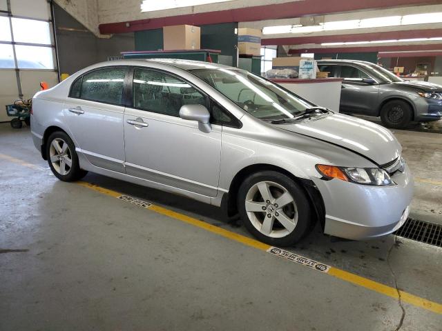 1HGFA16876L036738 - 2006 HONDA CIVIC EX SILVER photo 4