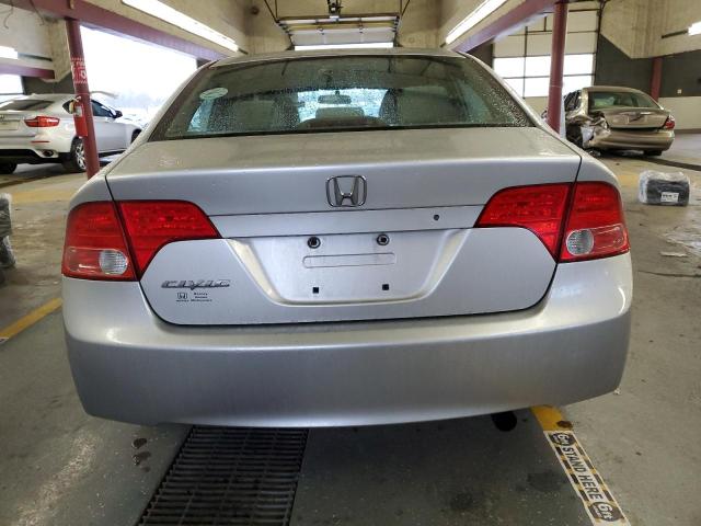 1HGFA16876L036738 - 2006 HONDA CIVIC EX SILVER photo 6