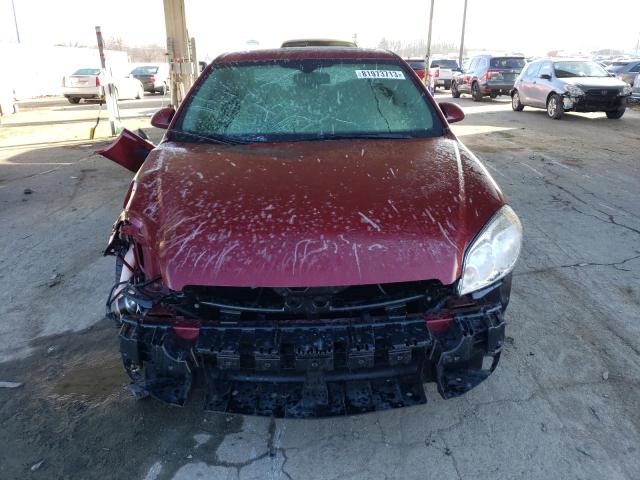 2G1WC5EM7A1117972 - 2010 CHEVROLET IMPALA LTZ BURGUNDY photo 5