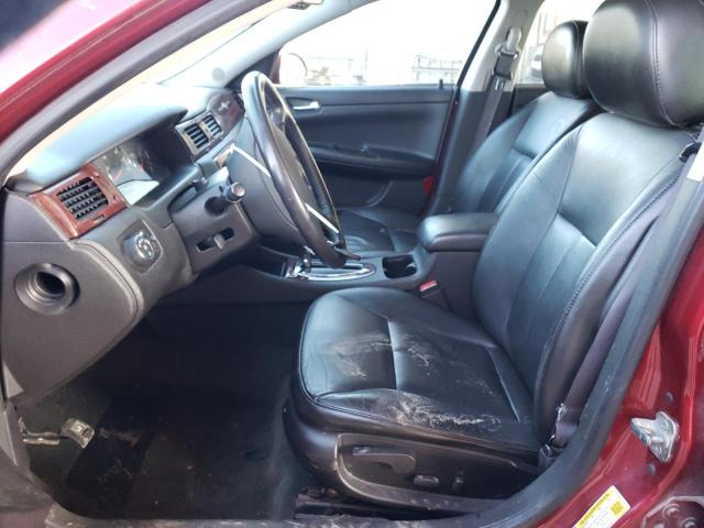 2G1WC5EM7A1117972 - 2010 CHEVROLET IMPALA LTZ BURGUNDY photo 7