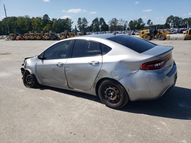 1C3CDFAA3FD315683 - 2015 DODGE DART SE SILVER photo 2