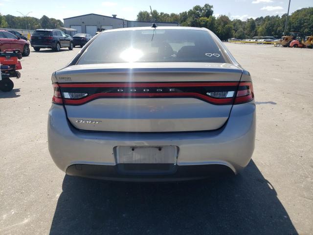 1C3CDFAA3FD315683 - 2015 DODGE DART SE SILVER photo 6