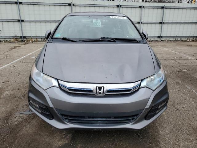 JHMZE2H39DS003779 - 2013 HONDA INSIGHT GRAY photo 5