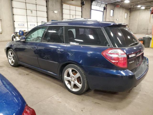 4S3BP686354320137 - 2005 SUBARU LEGACY GT BLUE photo 2