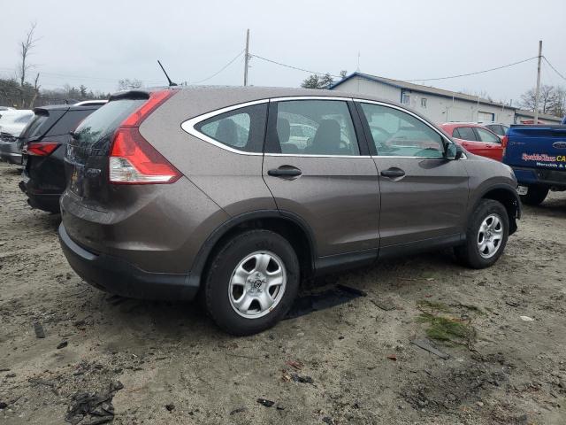 2HKRM4H36EH677954 - 2014 HONDA CR-V LX BROWN photo 3