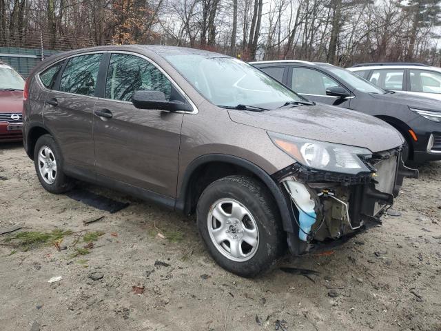 2HKRM4H36EH677954 - 2014 HONDA CR-V LX BROWN photo 4