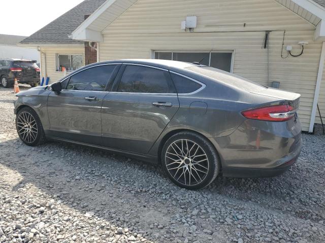 3FA6P0HD5JR252248 - 2018 FORD FUSION SE GRAY photo 2