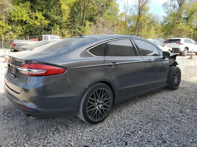 3FA6P0HD5JR252248 - 2018 FORD FUSION SE GRAY photo 3