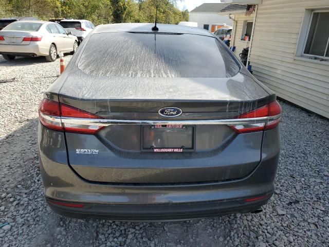 3FA6P0HD5JR252248 - 2018 FORD FUSION SE GRAY photo 6