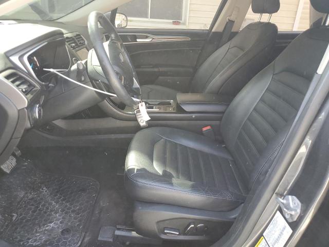 3FA6P0HD5JR252248 - 2018 FORD FUSION SE GRAY photo 7