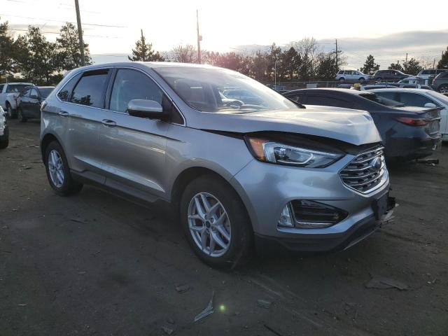 2FMPK4J94MBA05621 - 2021 FORD EDGE SEL SILVER photo 4