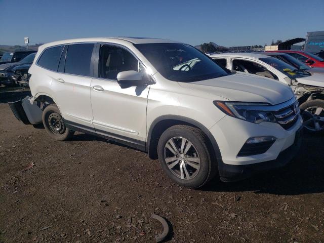 5FNYF5H58HB035865 - 2017 HONDA PILOT EXL WHITE photo 4